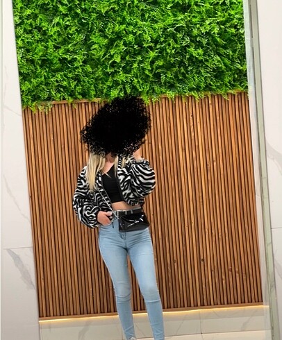 s Beden Bershka crop ceket