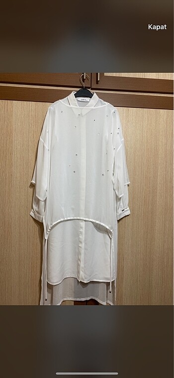 Armine beyaz tunik
