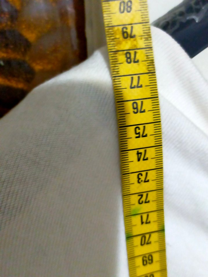 Uzun Kollu V Yaka Beyaz Hemşire Önlüğü - Görsel 2