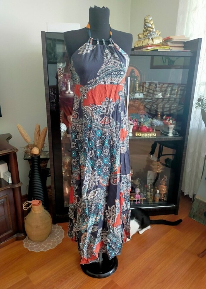 Elbise 38 rahat şık kullanışlı defosu yok - Görsel 2