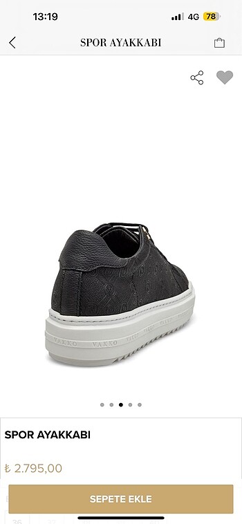 Vakko Vakko sneaker
