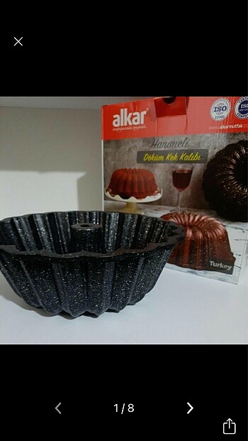 Diğer Alkar döküm kek kalıbı