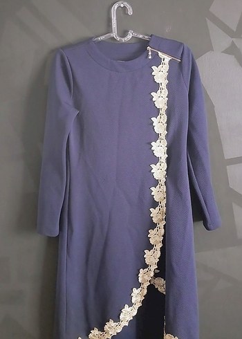 TUANA Marka.Uzun Kollu İşlemeli ceket - Görsel 2