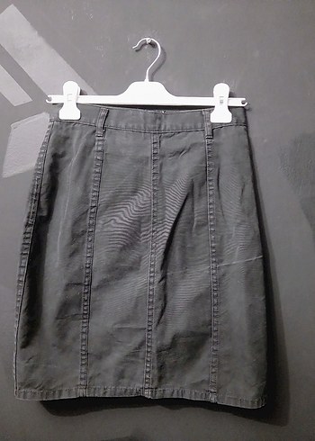 ithal Denim Midi Etek - Görsel 2