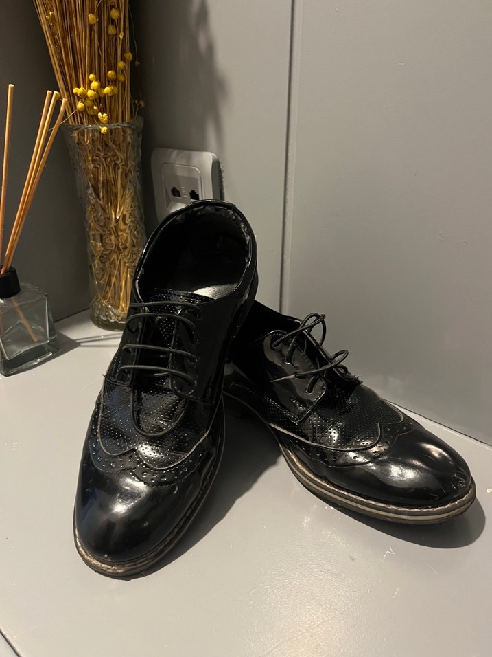 Klasik Siyah Rugan Erkek Ayakkabı - Görsel 2