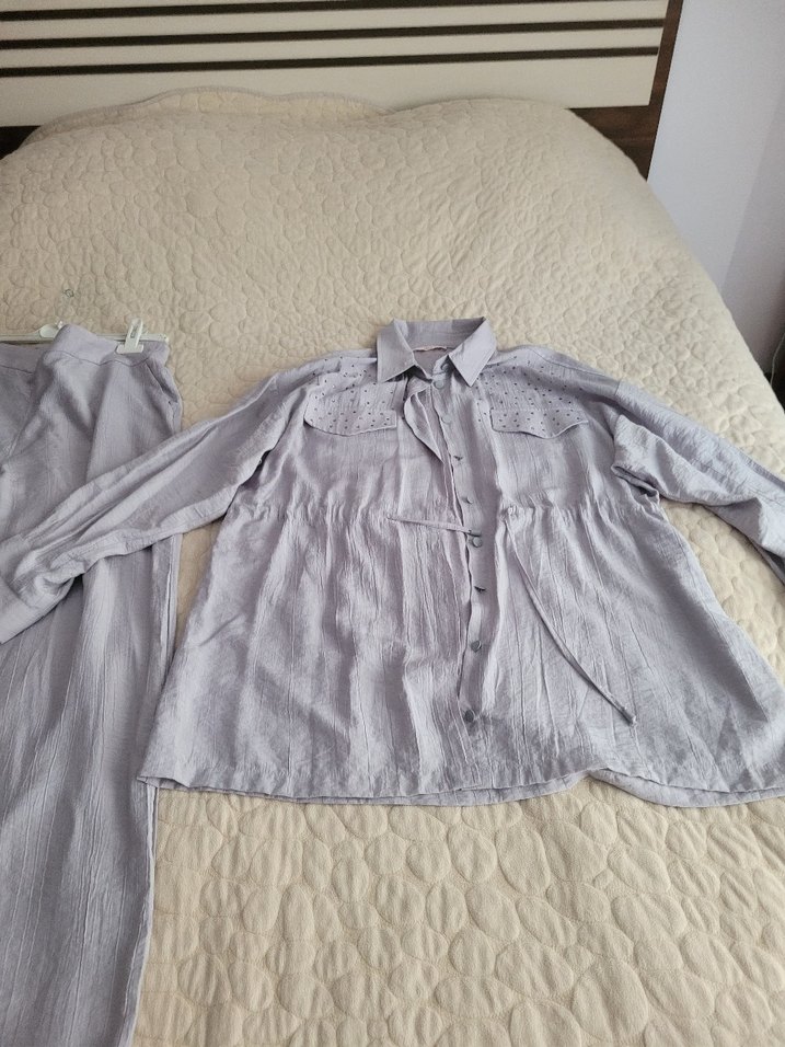 Gri kadin ikili takım levidor marka - Görsel 2