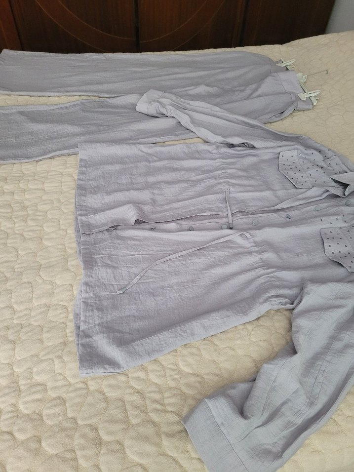 Gri kadin ikili takım levidor marka - Görsel 4