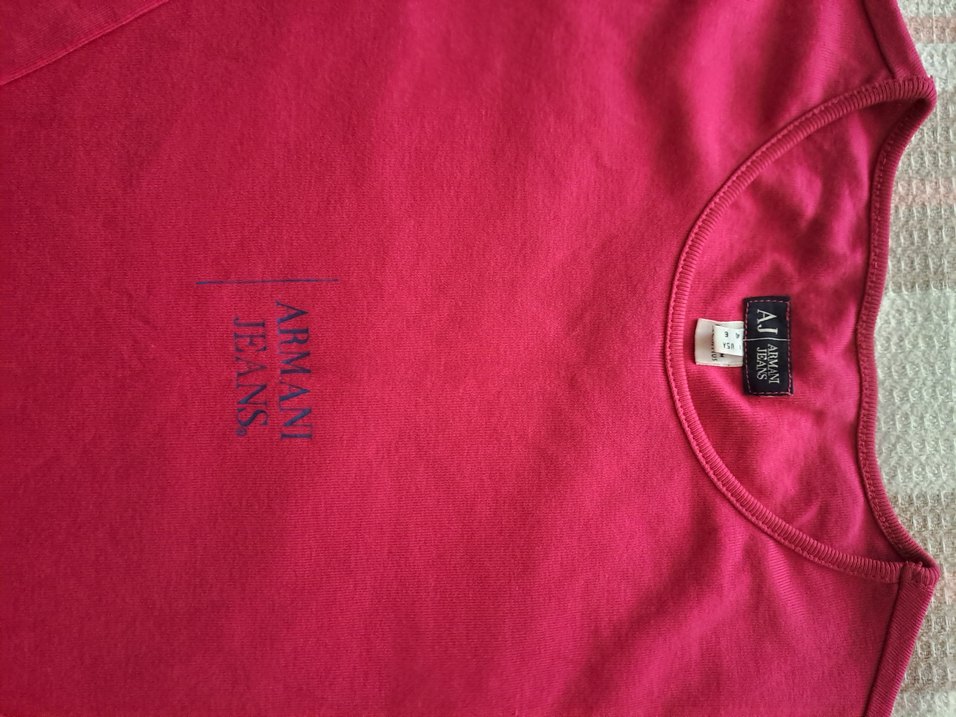 kadin Parlak Pembe Uzun Kollu Tişört - Görsel 2