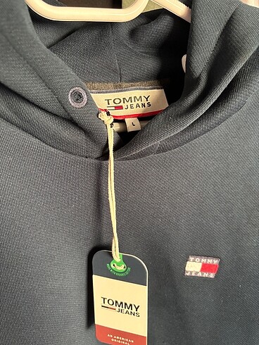 l Beden lacivert Renk Tommy sweatshirt