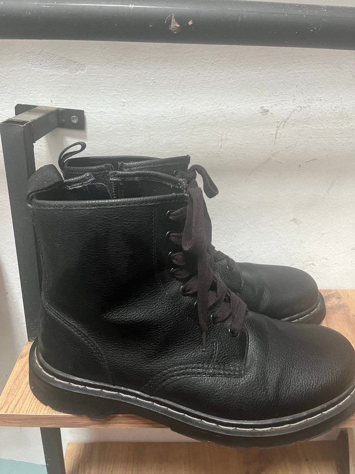 Pull Bear siyah erkek bot - Görsel 2