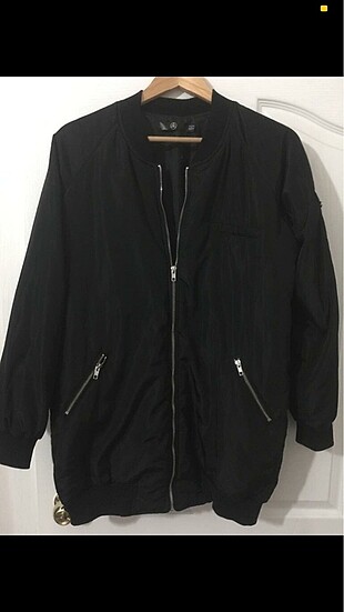 Missguided bomber ceket uzun