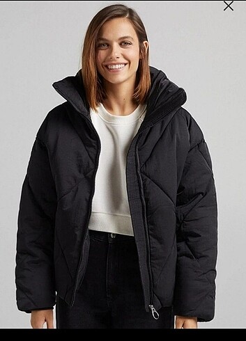 Sorunsuz bershka şişme mont