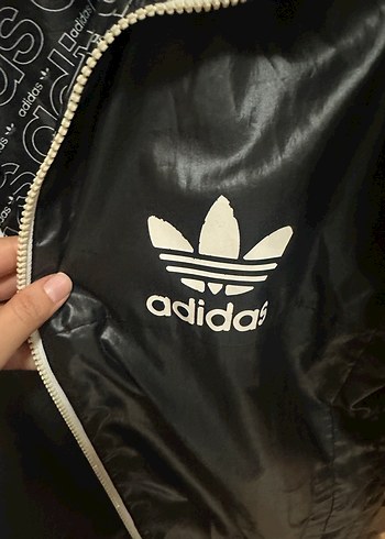 Siyah Adidas Fermuarlı Erkek Rüzgarlık - Görsel 5