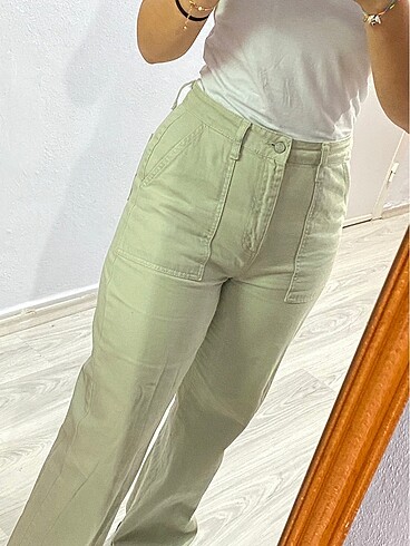 Yüksek bel wide leg