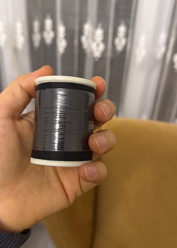 900 Metre Siyah İplik - Görsel 3