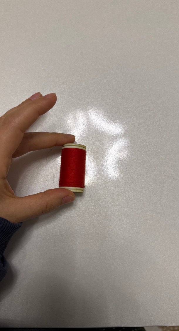 Altın Başak Poly 2 Adet Kırmızı Dikiş İpi Makara - Görsel 3