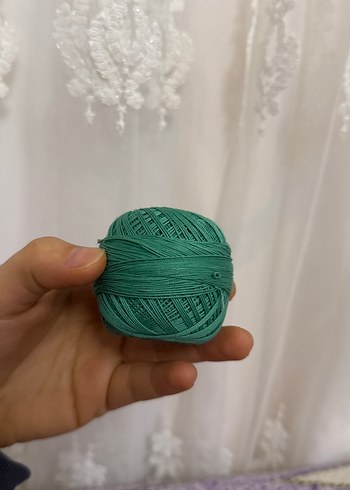 Ören Bayan Yeşil Dantel İpi - Görsel 2