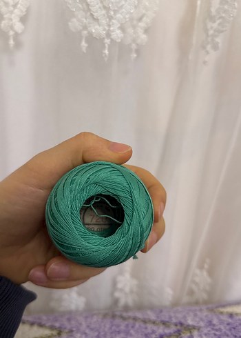 Ören Bayan Yeşil Dantel İpi - Görsel 3