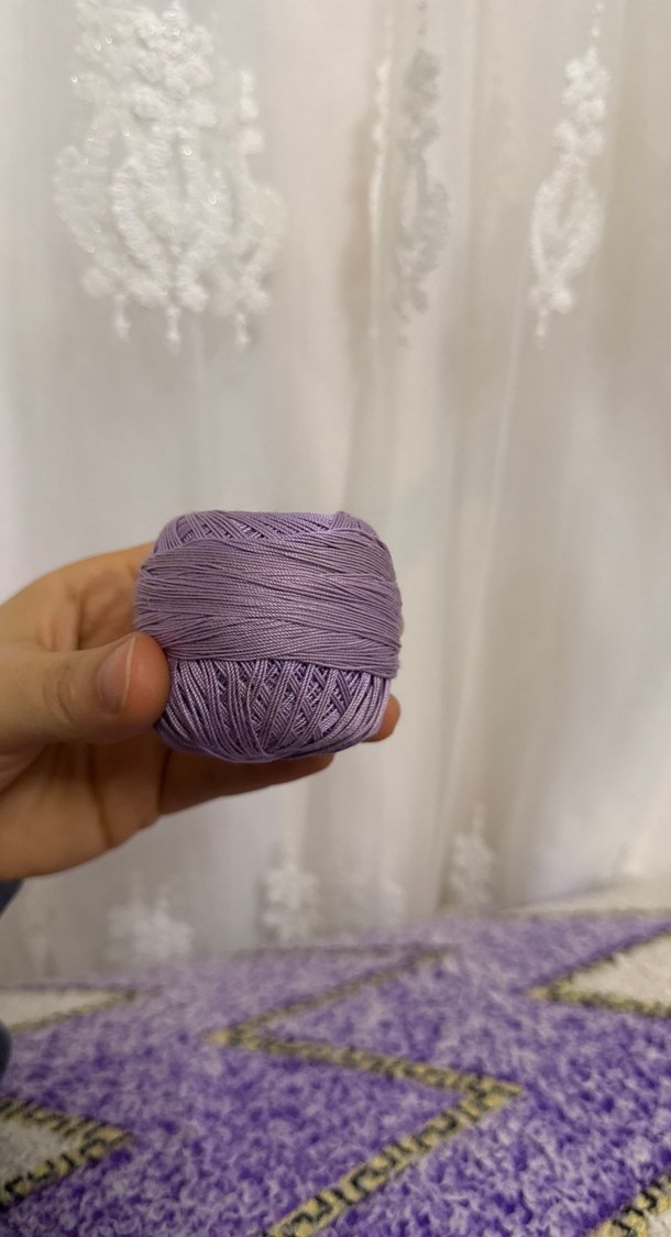 Ören Bayan Lila Dantel İpi - Görsel 2