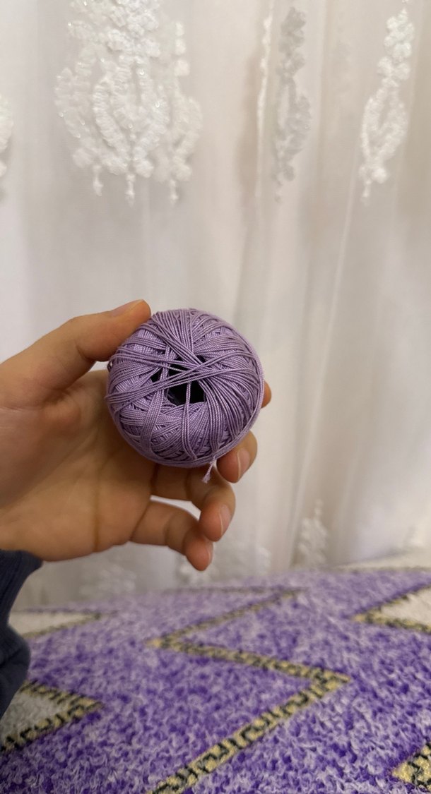 Ören Bayan Lila Dantel İpi - Görsel 3