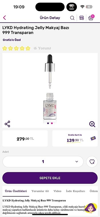 Diğer Lykd makyaj bazı primer