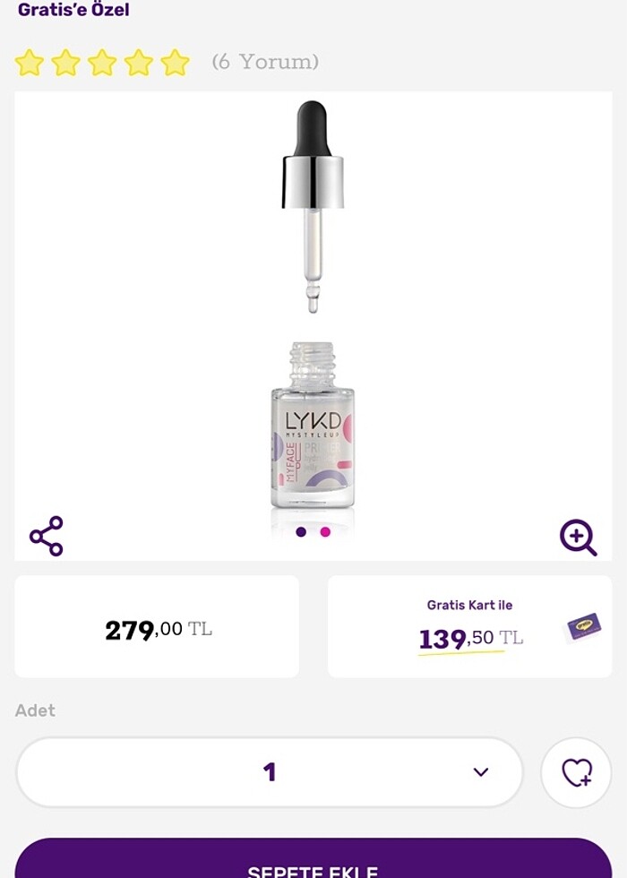 Lykd makyaj bazı primer - Görsel 2