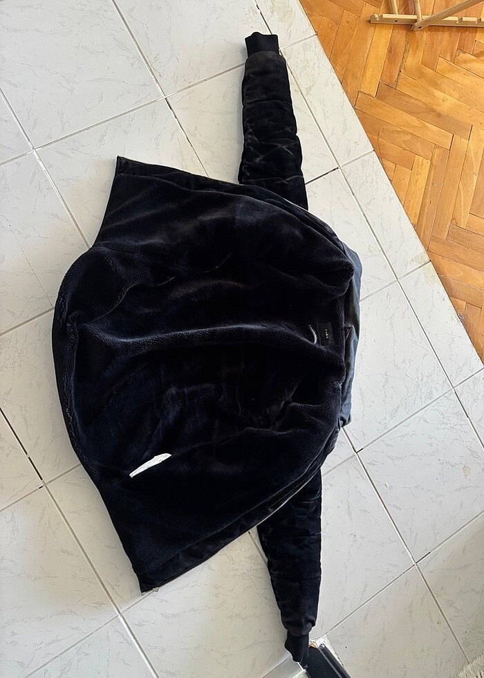 Unisex içi kürklü mont - Görsel 3