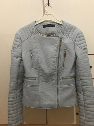 Bebek mavisi zara ceket