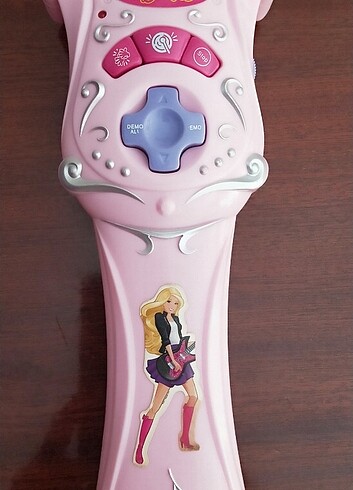 Oyuncak Mikrofon Barbie Karaoke.