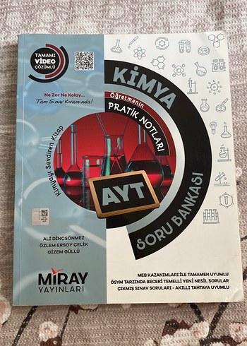 Miray Yayınları AYT Kimya Pratik Notları Soru Bankası