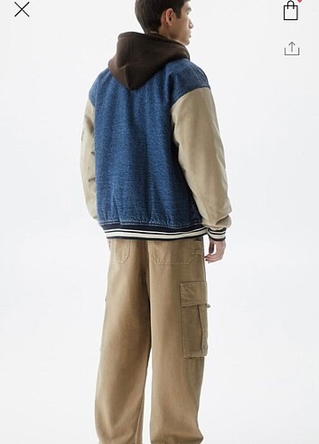 xl Beden Pull bear kolej ceket