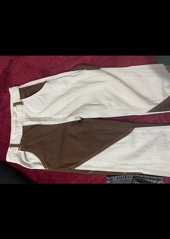 Kahverengi  Kadın Pantolon - Görsel 2