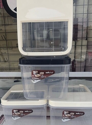 16 litre sürgülü kapaklı saklama kabı