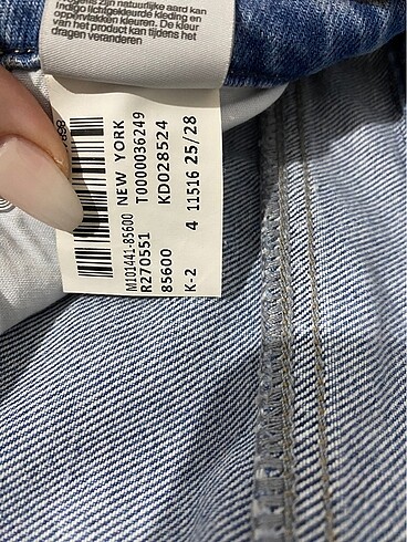 36 Beden mavi Renk mavi jean