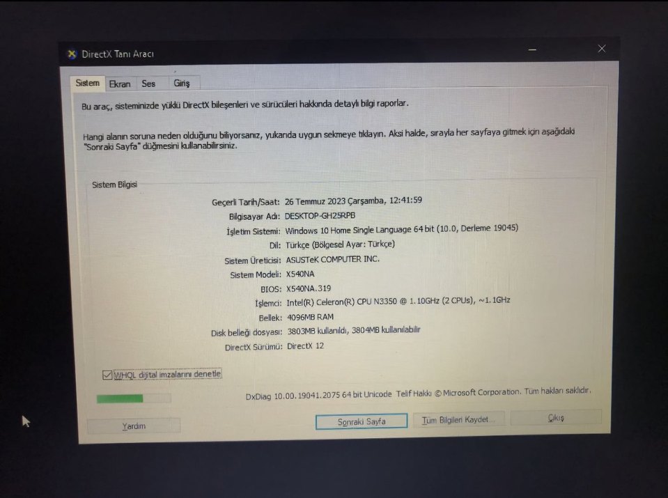 Bej Renk ASUS Dizüstü Bilgisayar - Görsel 5