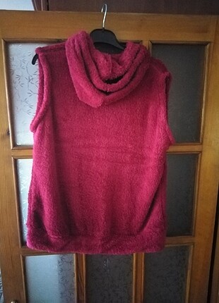 48 Beden bordo Renk Bordo yelek