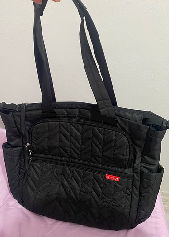 Skip hope siyah anne bebek bakım çantası - Görsel 9