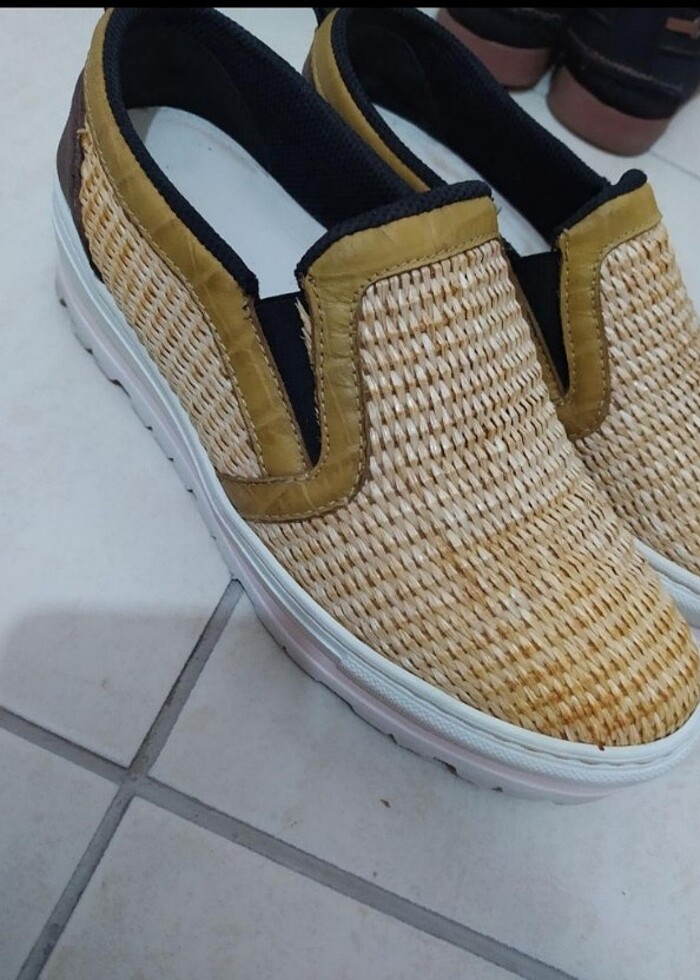 MSGM hasır sneaker  - Görsel 3