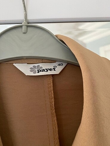 l Beden camel Renk Blazer ceket