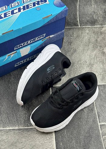 43 Beden siyah Renk Skechers Erkek Siyah Wedge Spor Ayakkabı