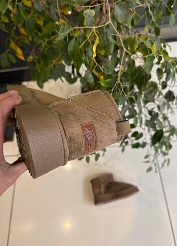 38 Beden camel Renk UGG ultramini platform vizon 