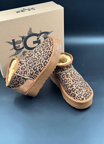 Ugg UGG leopar platform