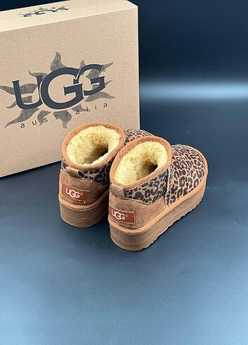 40 Beden UGG leopar platform
