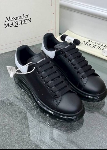 Alexander McQueen Siyah Erkek Spor Ayakkabı
