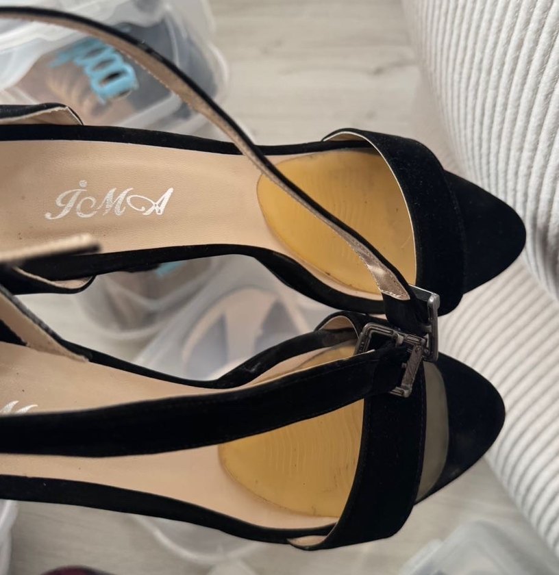 süet platform Topuklu Ayakkabı - Görsel 4