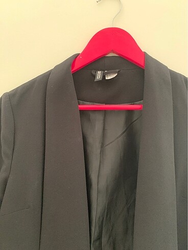 H&M Astarlı siyah ceket