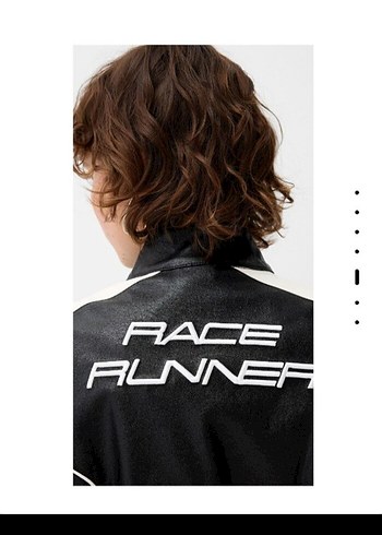 Kadın Siyah Deri Kemerli Ceket - Görsel 4