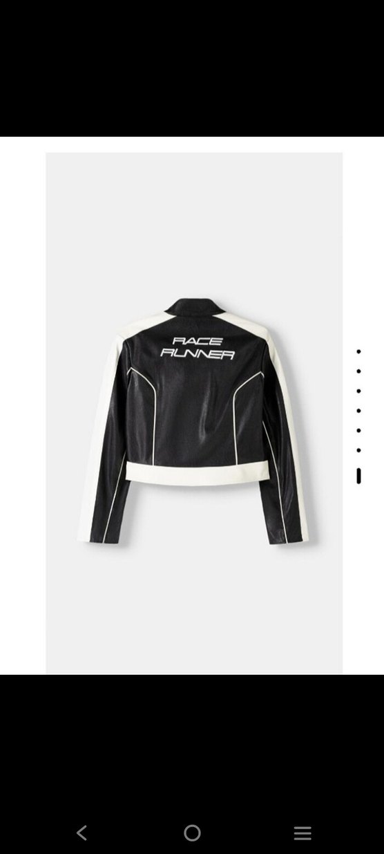 Kadın Siyah Deri Kemerli Ceket - Görsel 5