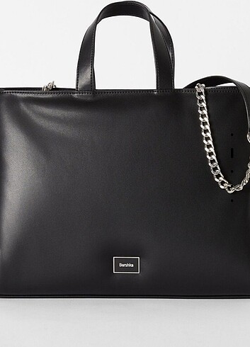  Beden siyah Renk Harika büyük Bershka çanta