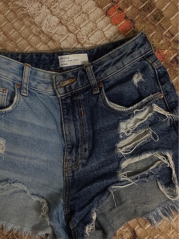 xs Beden bershka kot şort